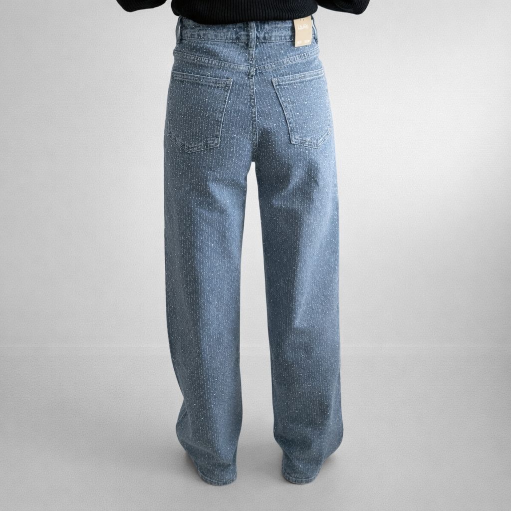 Sparkle Wide Leg jeans - 3007